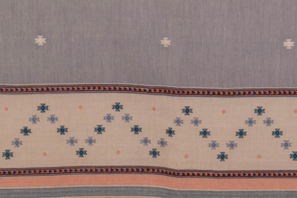 Chakor Bhujodi cotton saree PSCK260114 - Parisera