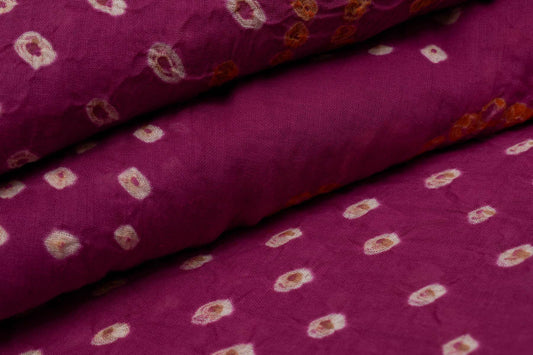 Bandhani Mul Cotton Saree by Chakor PSCK260311