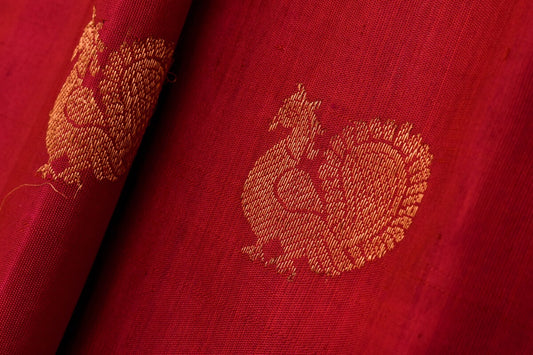 Gadwal silk saree Indo fabric PSIF060098 - Parisera