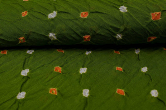 Bandhani Mul Cotton Saree by Chakor PSCK260325