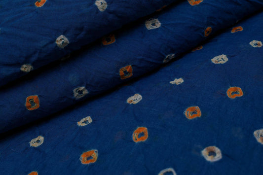 Bandhani Mul Cotton Saree by Chakor PSCK260326