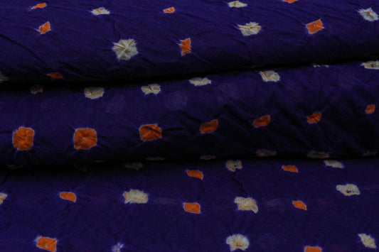 Bandhani Mul Cotton Saree by Chakor PSCK260327