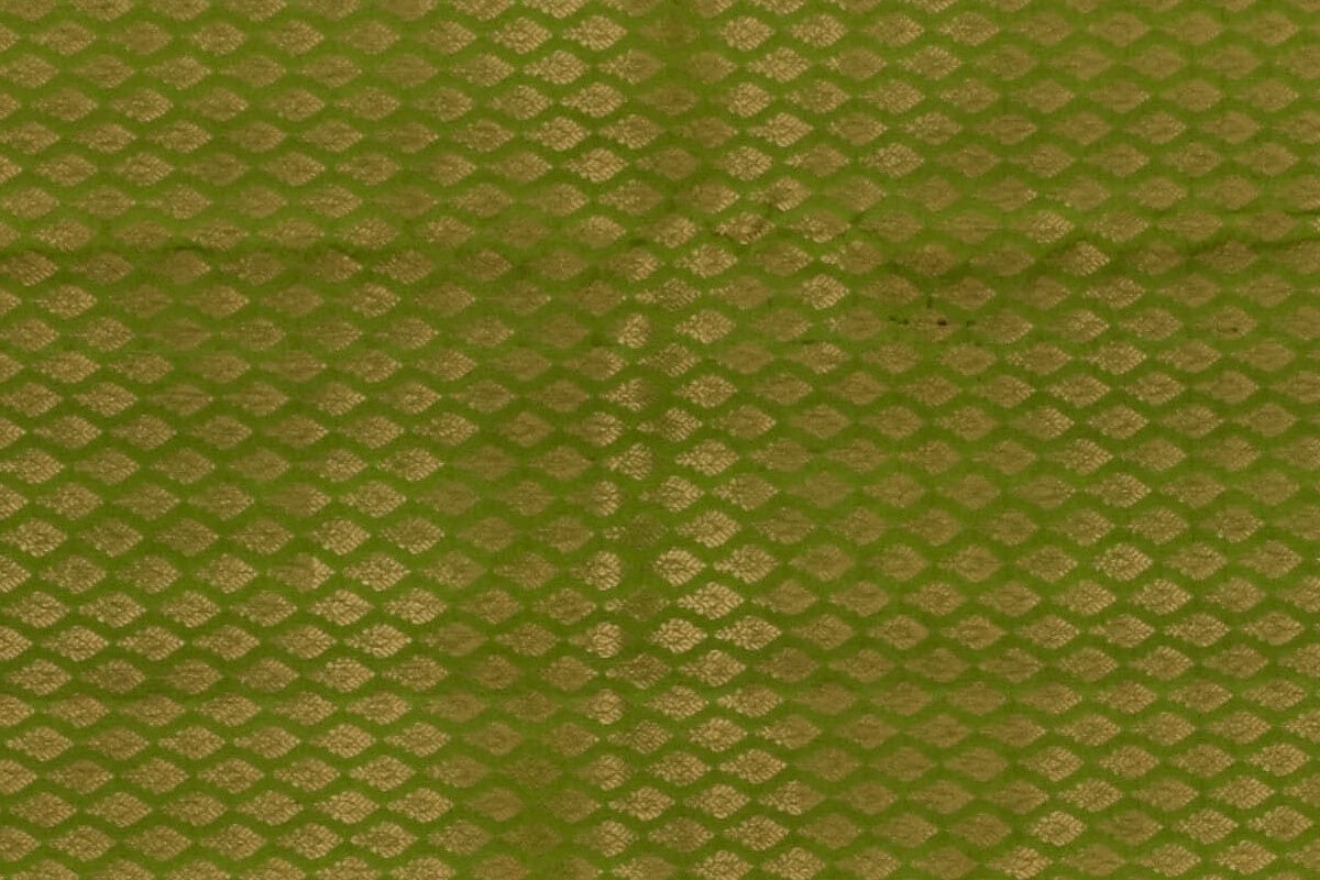 Green Bridal Kanjivaram pure silk saree PSAC0901174 - Parisera