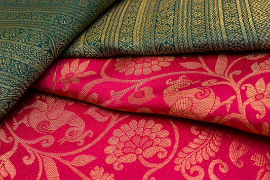 Kanjivaram Silk Saree by Tharakaram PSTK04007