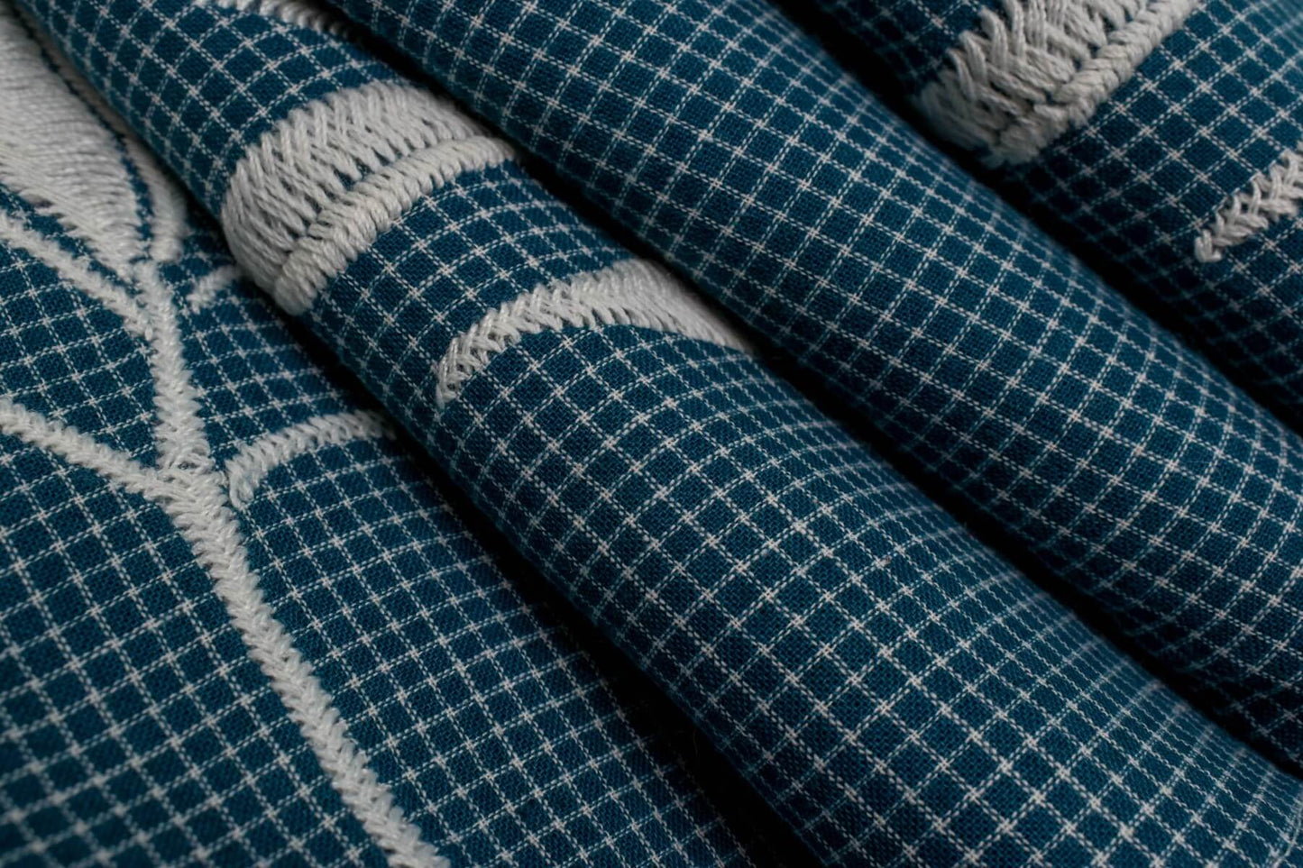 Khadi cotton Chikankari Saree