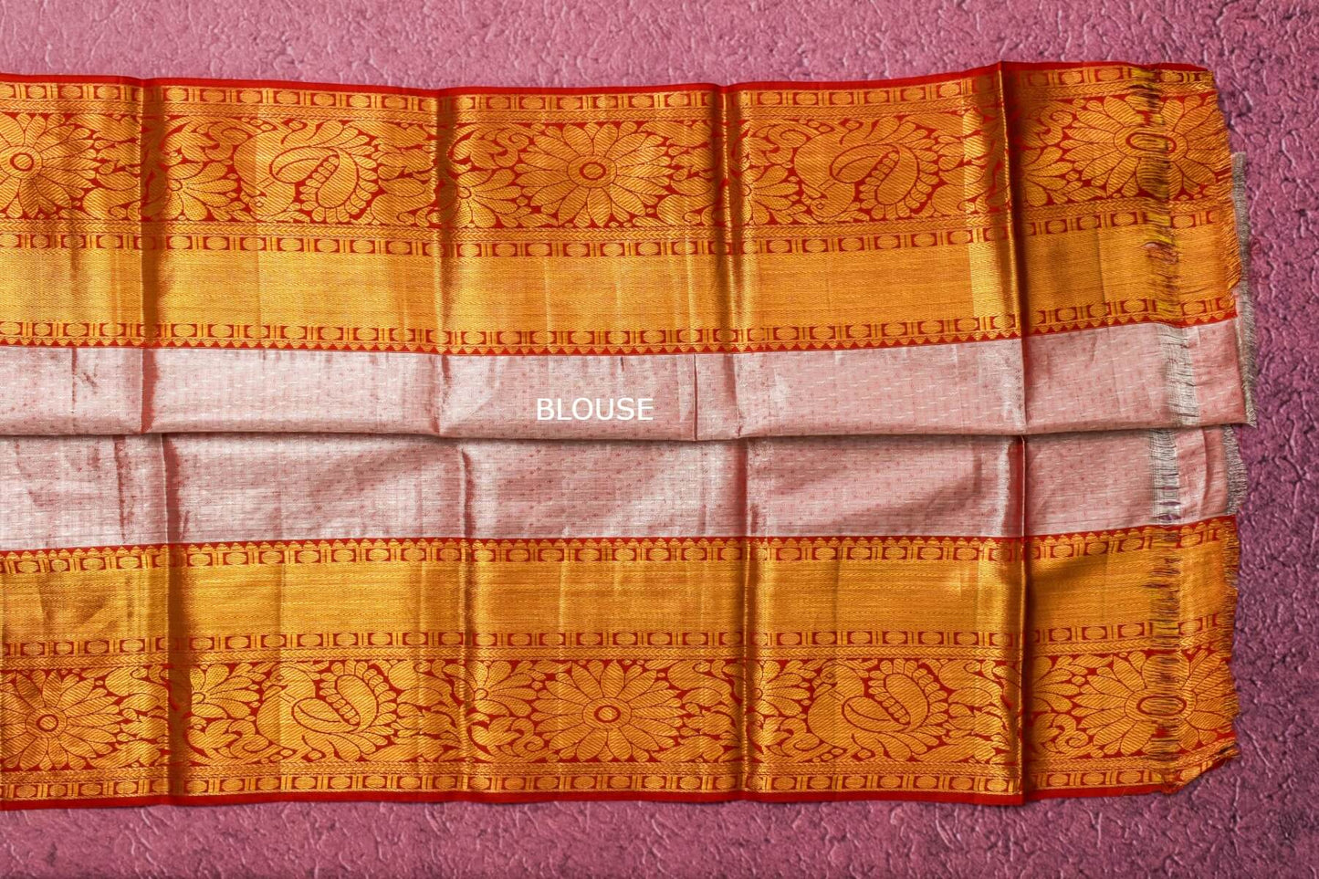 Mild Green Kanjivaram Silk Saree by Tharakaram PSTK04051