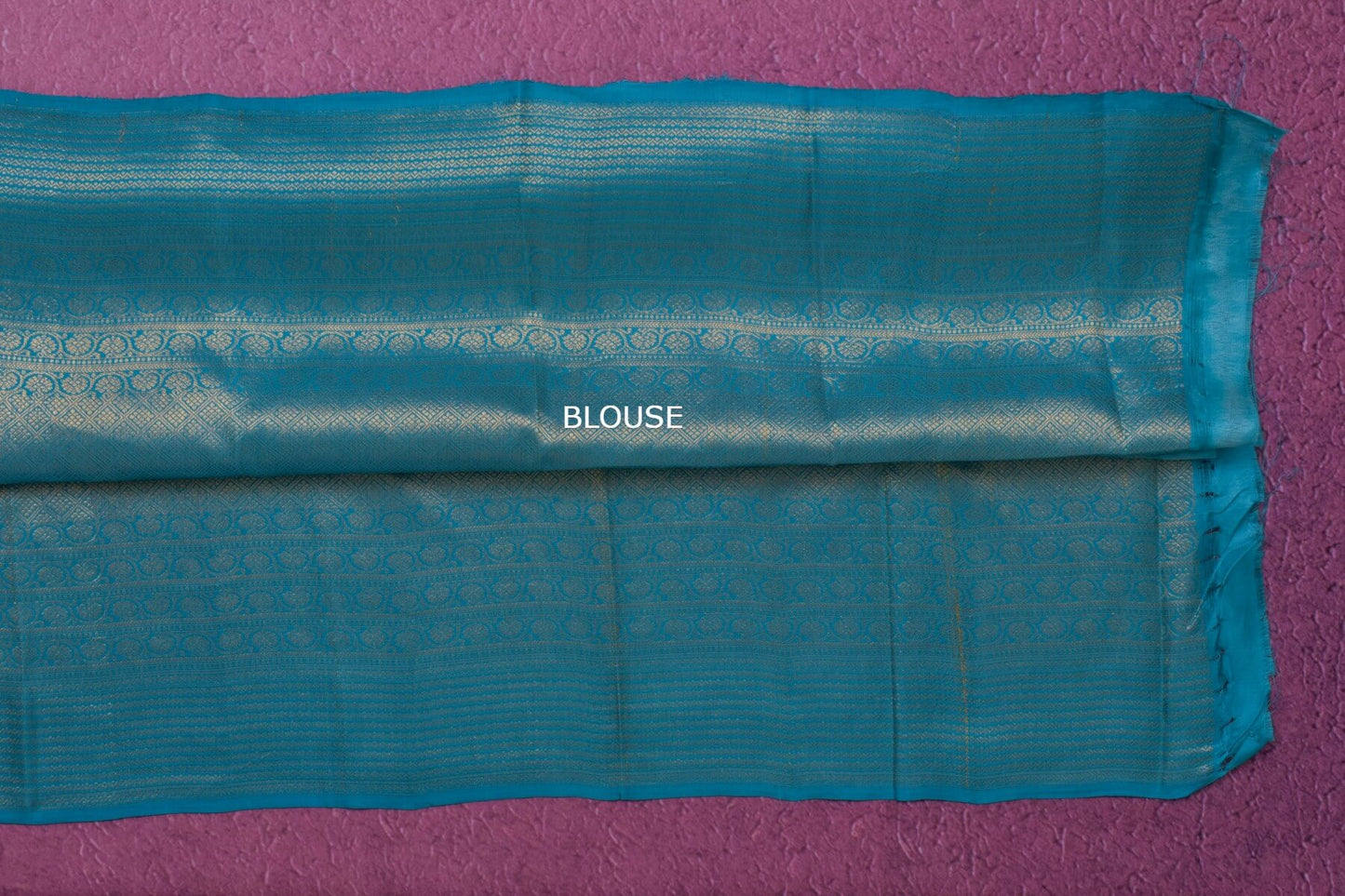 Blue Kanjivaram Silk Saree by Tharakaram PSTK04056