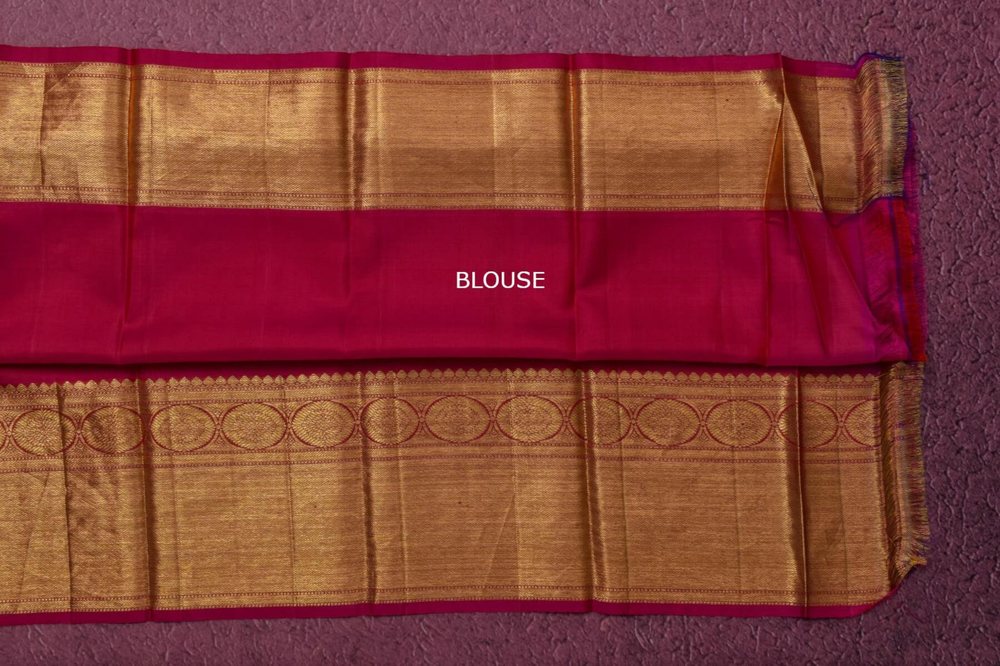 Bluish Green Kanjivaram Silk Saree by Tharakaram PSTK04062