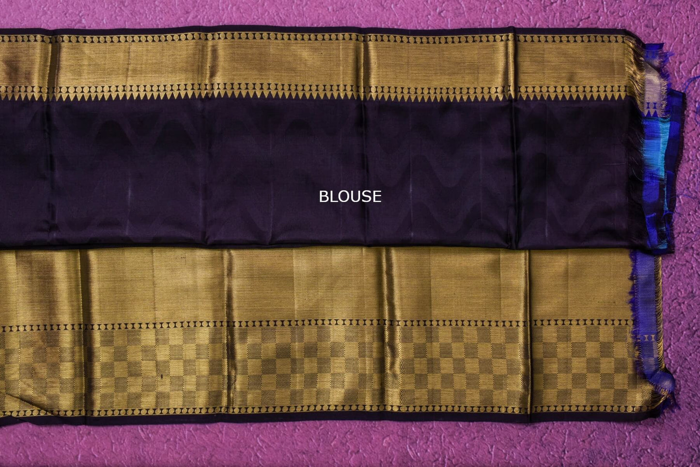 Bridal Rust Orange Kanjivaram Silk Saree by Tharakaram PSTK04068