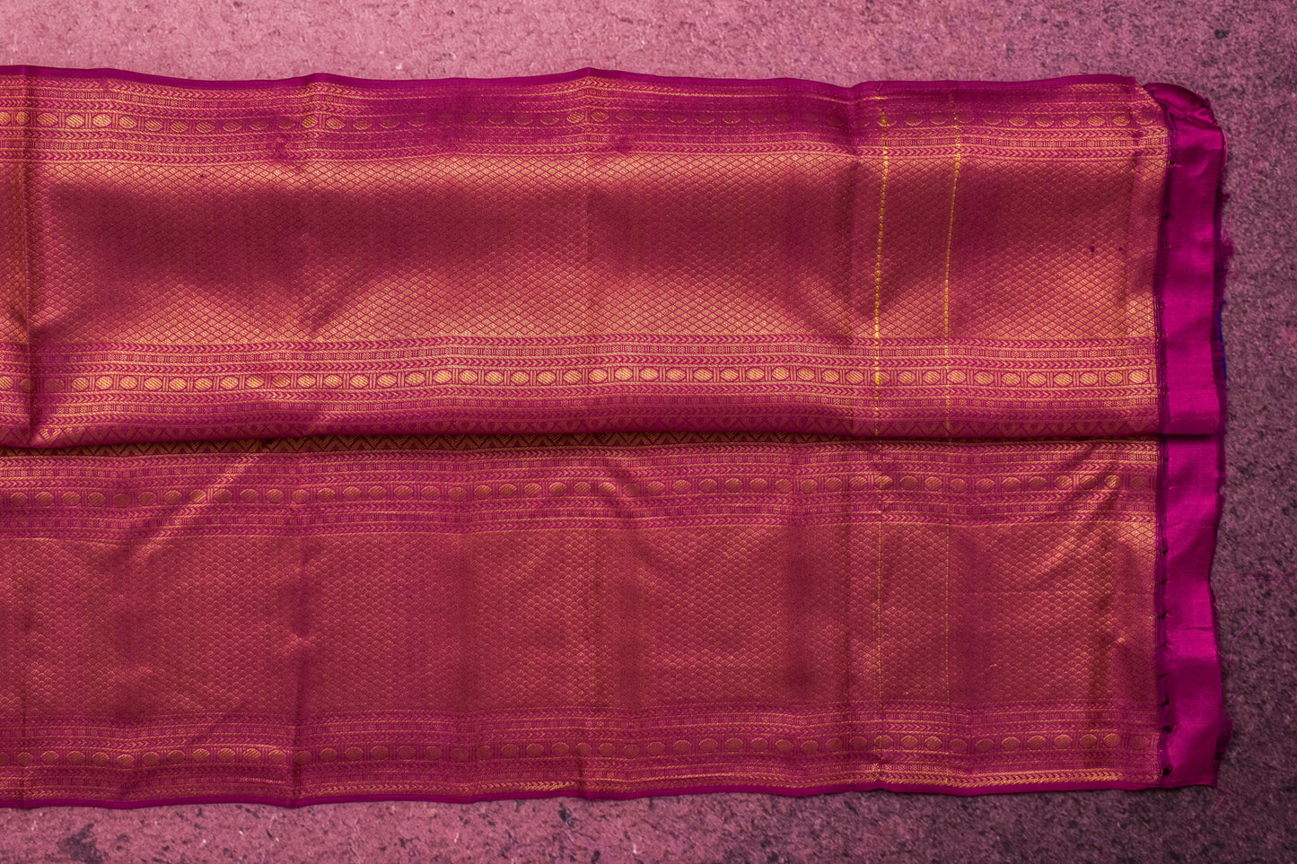 Ink Blue Brocade Kanjivaram Silk Saree by Tharakaram PSTK04078