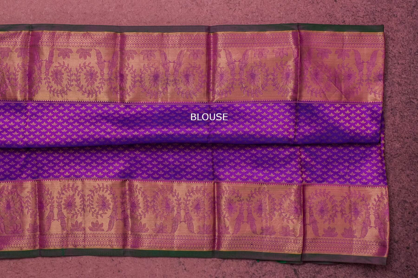 Off-white Bridal Kanjivaram Silk Saree by Tharakaram PSTK04095