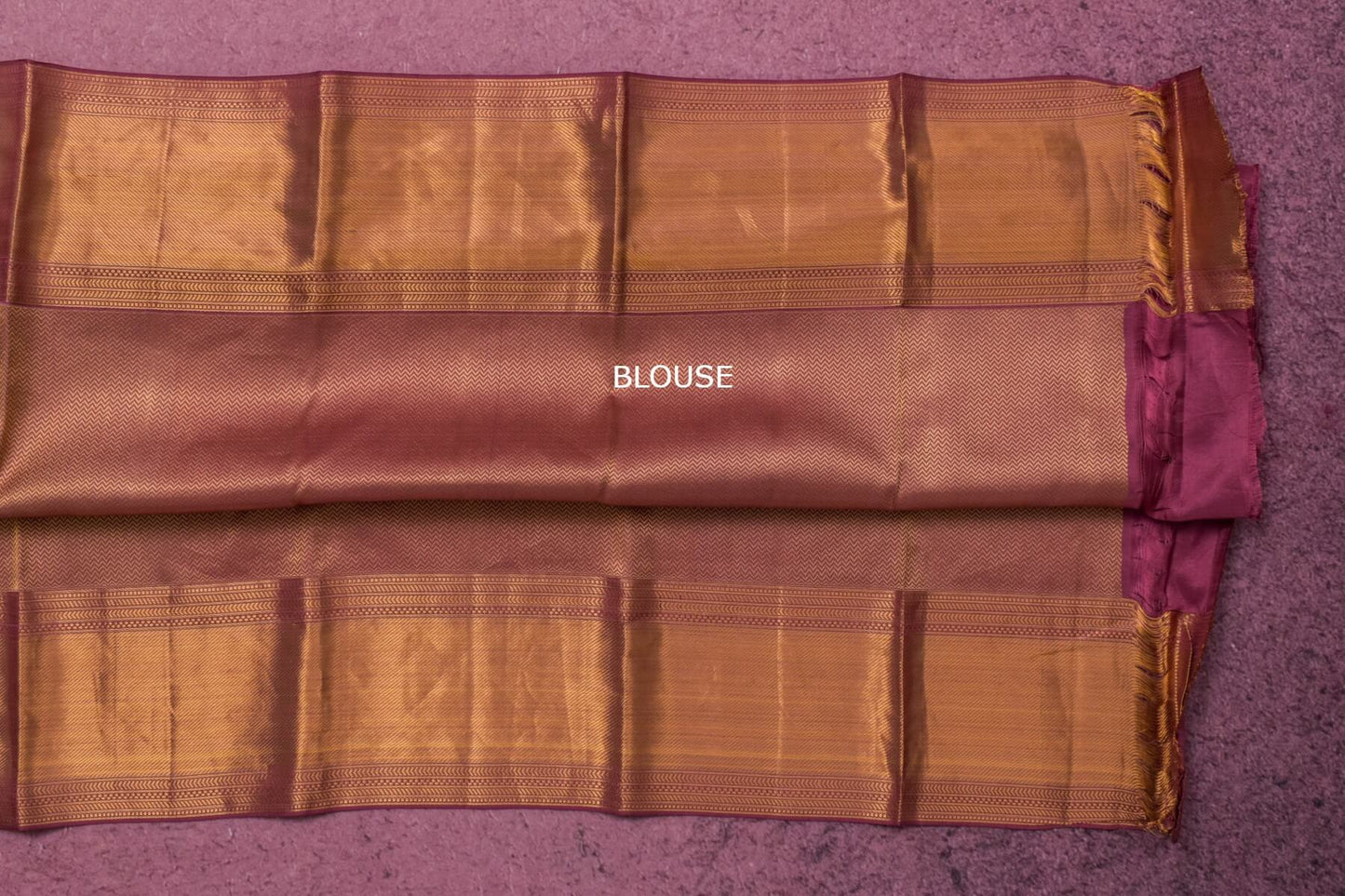 Lavender Kanjivaram Silk Saree by Tharakaram PSTK04097