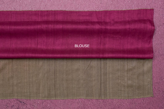 Batik print Tussar silk saree by Weavers studio PSWS140037