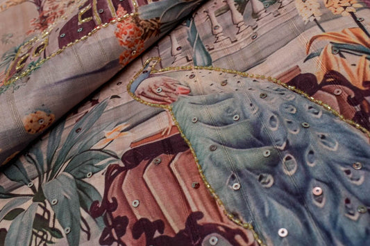 Raw silk Saree by Sita Mahalakshmi PSSM05RTSR00089