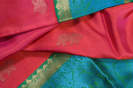 Shreenivas Silks Kanjivaram silk saree PSSR014290 - Parisera