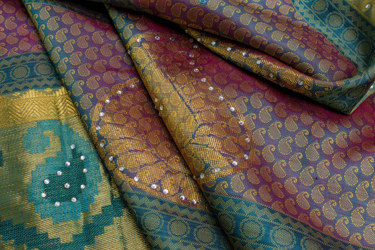 Shreenivas Silks Kanjivaram silk saree PSSR014323 - Parisera