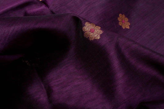 Chanderi Silk Cotton Saree by Chakor PSCK260234 - Parisera