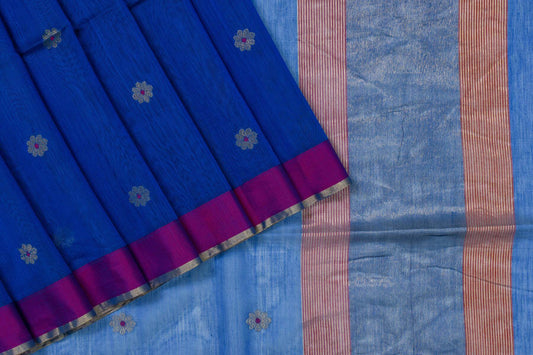 Chanderi Silk Cotton Saree by Chakor PSCK260235 - Parisera