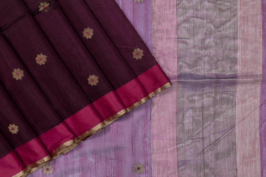 Chanderi Silk Cotton Saree by Chakor PSCK260236 - Parisera