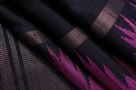 Bhagalpuri Tussar Raw Silk Saree by Chakor PSCK260249 - Parisera