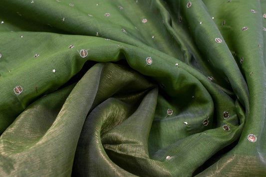 Chanderi Silk Cotton Saree by Chakor PSCK260255 - Parisera