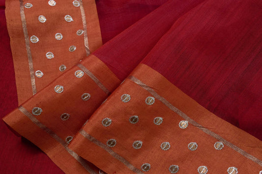 Chanderi Silk Cotton Saree by Chakor PSCK260256 - Parisera