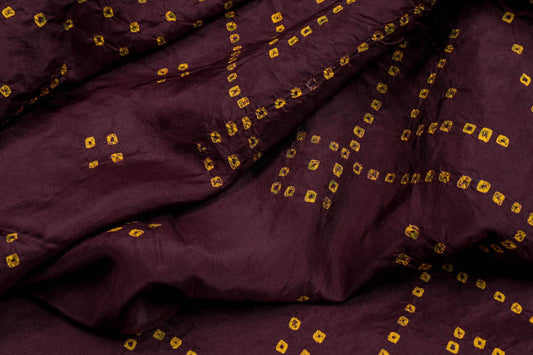 Bandhani Mulberry Silk Saree by Chakor PSCK260260 - Parisera