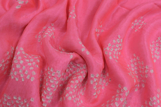 Pure Gaji Silk Bandhani Saree by Chakor PSCK260267 - Parisera