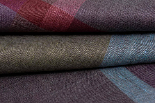 Bhagalpuri Linen Cotton Saree by Thari PSTR250045 -