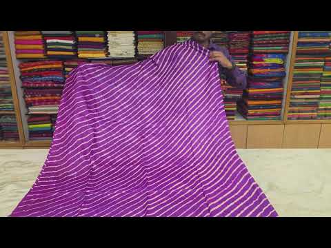 Leheriya Tussar Silk saree PSRB330049