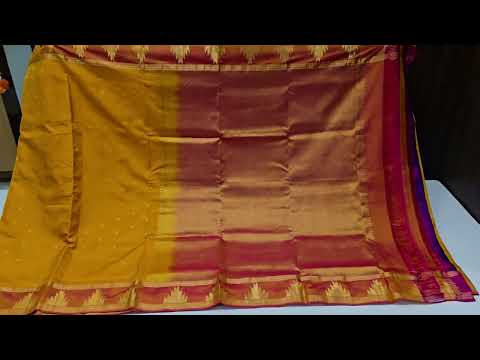 Nine And A Half Yards Silk Saree by A Silk Weave PSAC0901477
