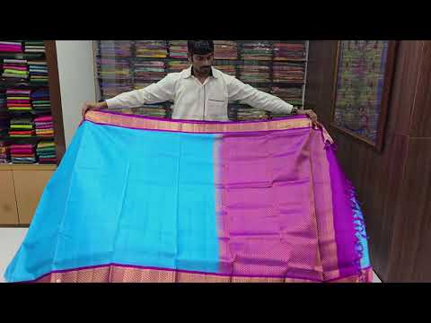 Nine yards Kanjivaram Silk saree PSAC0901219