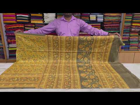 Rutambhara Ajrakh silk saree PSRB330104