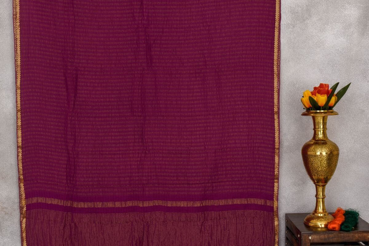A Silk Weave chiffon saree PSAC090315