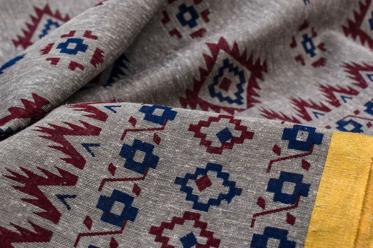 A Silk Weave silk cotton saree PSAC090241 - Parisera