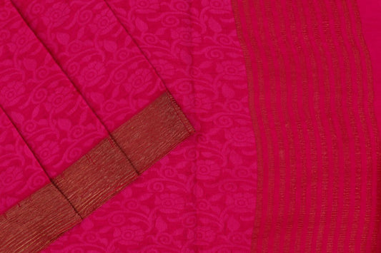 Pink Dupion silk saree PSAC090249 - Parisera