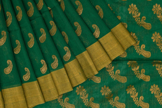 Chanderi Silk Cotton saree by Chakor PSCK260101 - Parisera