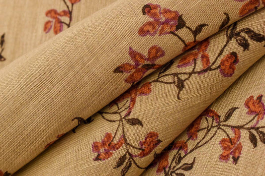 Coorv designs linen saree PSCO110095 - Parisera