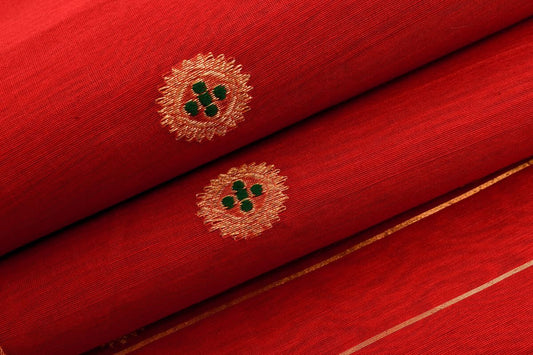 Chanderi Silk Cotton saree by Chakor PSCK260084 - Parisera