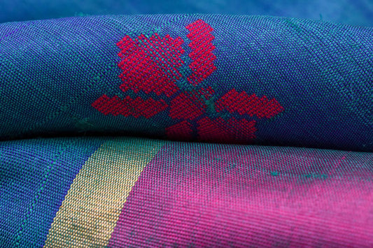 Shreenivas silks soft silk saree PSSR012120 - Parisera