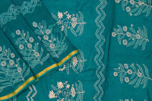 Georgette Chanderi saree PSCO110074 - Parisera