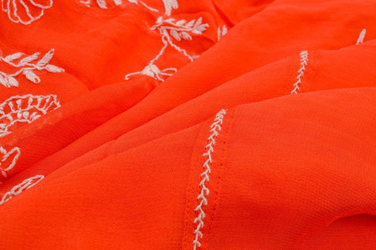 Coorv designs georgette saree PSCO110073 - Parisera