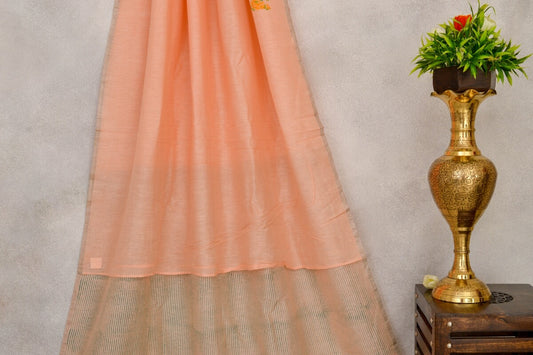 Linen saree PSCO110016 - Parisera