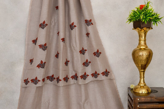 Linen saree PSCO110018 - Parisera