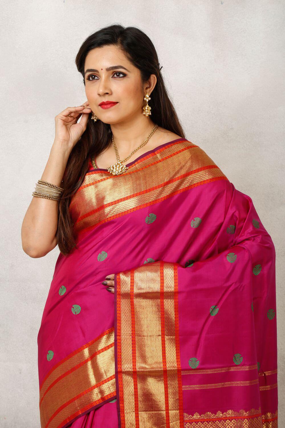 TheSilkLine Kanjivaram silk saree PSTL021337 - Parisera