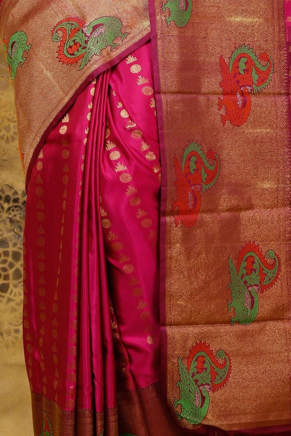 Kanchpuram Pure silk saree PSTL021329 - Parisera