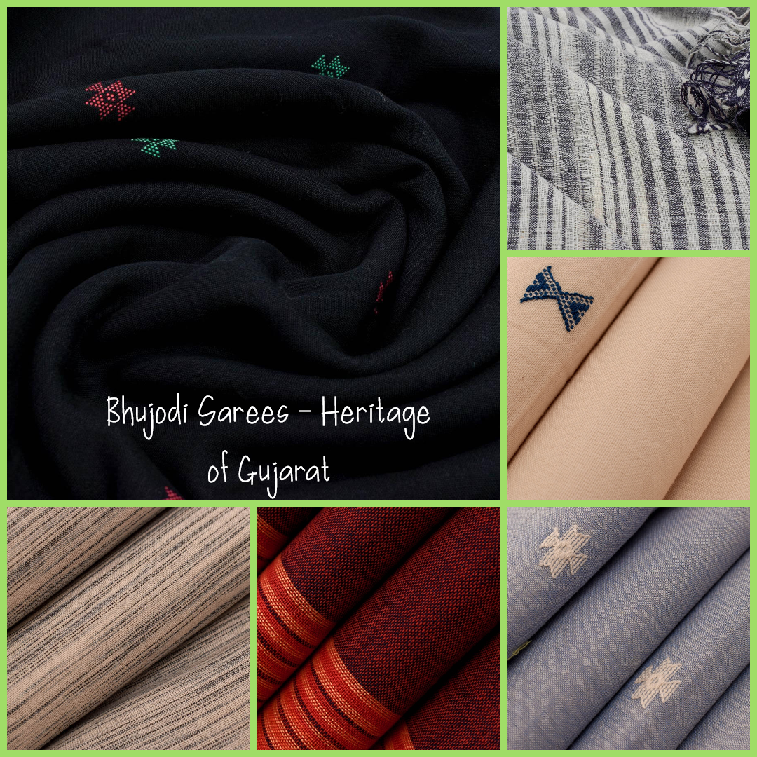 Bhujodi Sarees: Celebrating the Weaving Heritage of Gujarat - Parisera