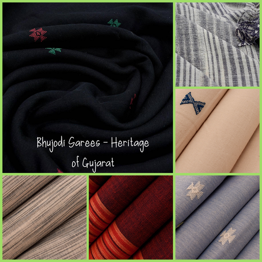 Bhujodi Sarees: Celebrating the Weaving Heritage of Gujarat - Parisera