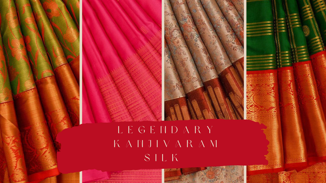 The ancient craft of Kanjivaram!