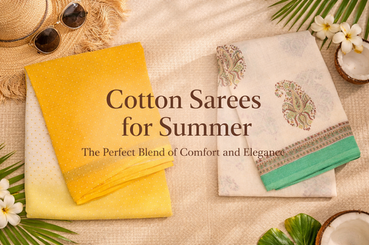 Cotton Sarees for Summer: The Perfect Blend of Comfort and Elegance